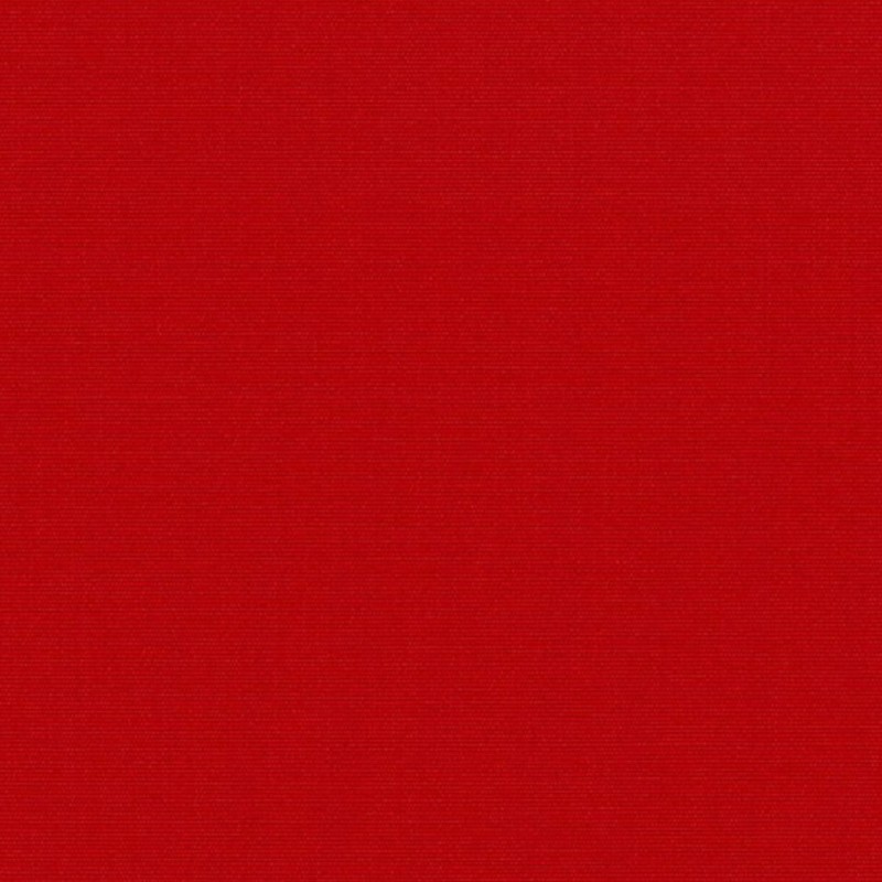 Sunbrella Solids & Stripes Logo Red